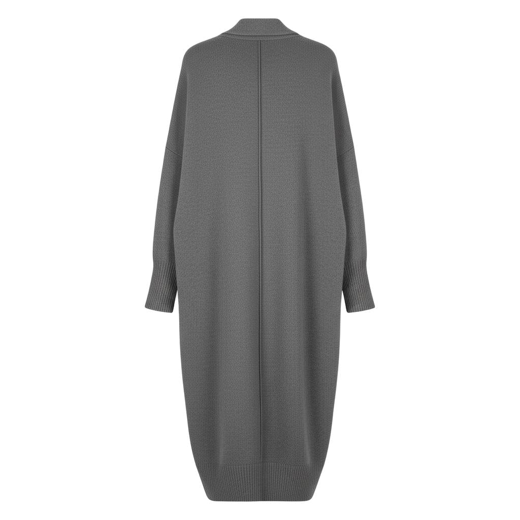 Women's Long Loose Cardigan-Style Coat