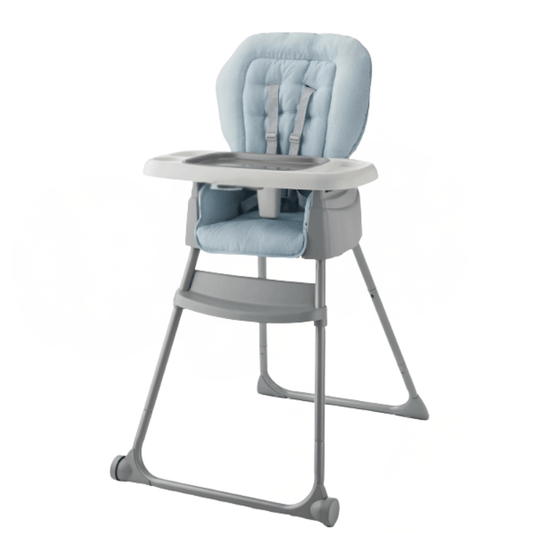 Fast - Folding High Chair & 5 - in - 1 Convertible, Washable with Wheels - Babies Mall