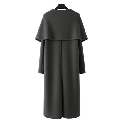 Women's Long Knitted Cardigan-Style Coat