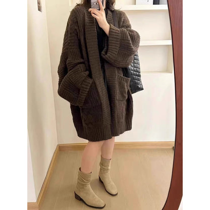 Women's Loose Cardigan-Style Coat