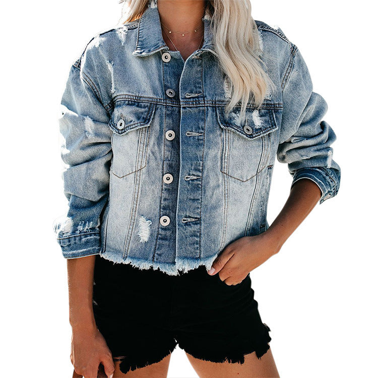 Women's Western-Style Denim Jacket