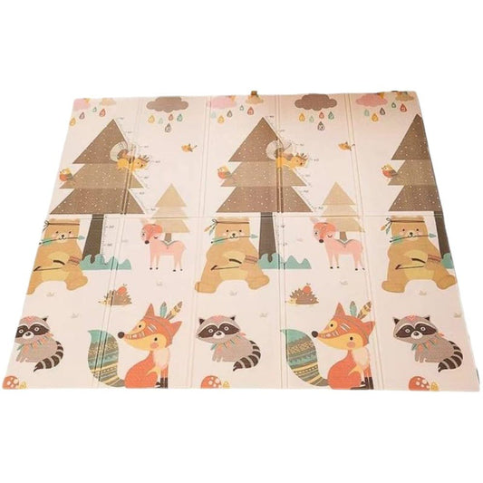 Foldable Thick Baby Play Mat Sensory Foam Floor Mat for Kids 59x71in - Babies Mall